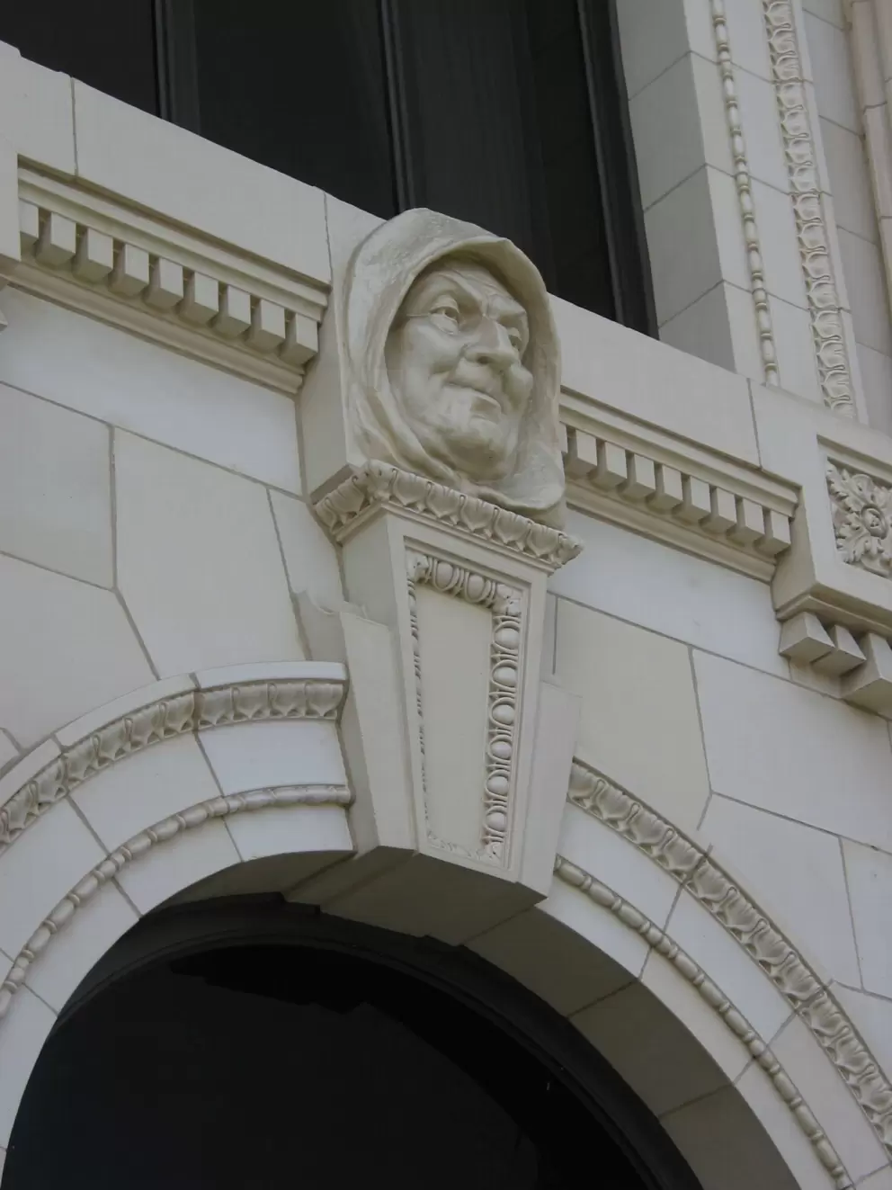 Creepy friar head!