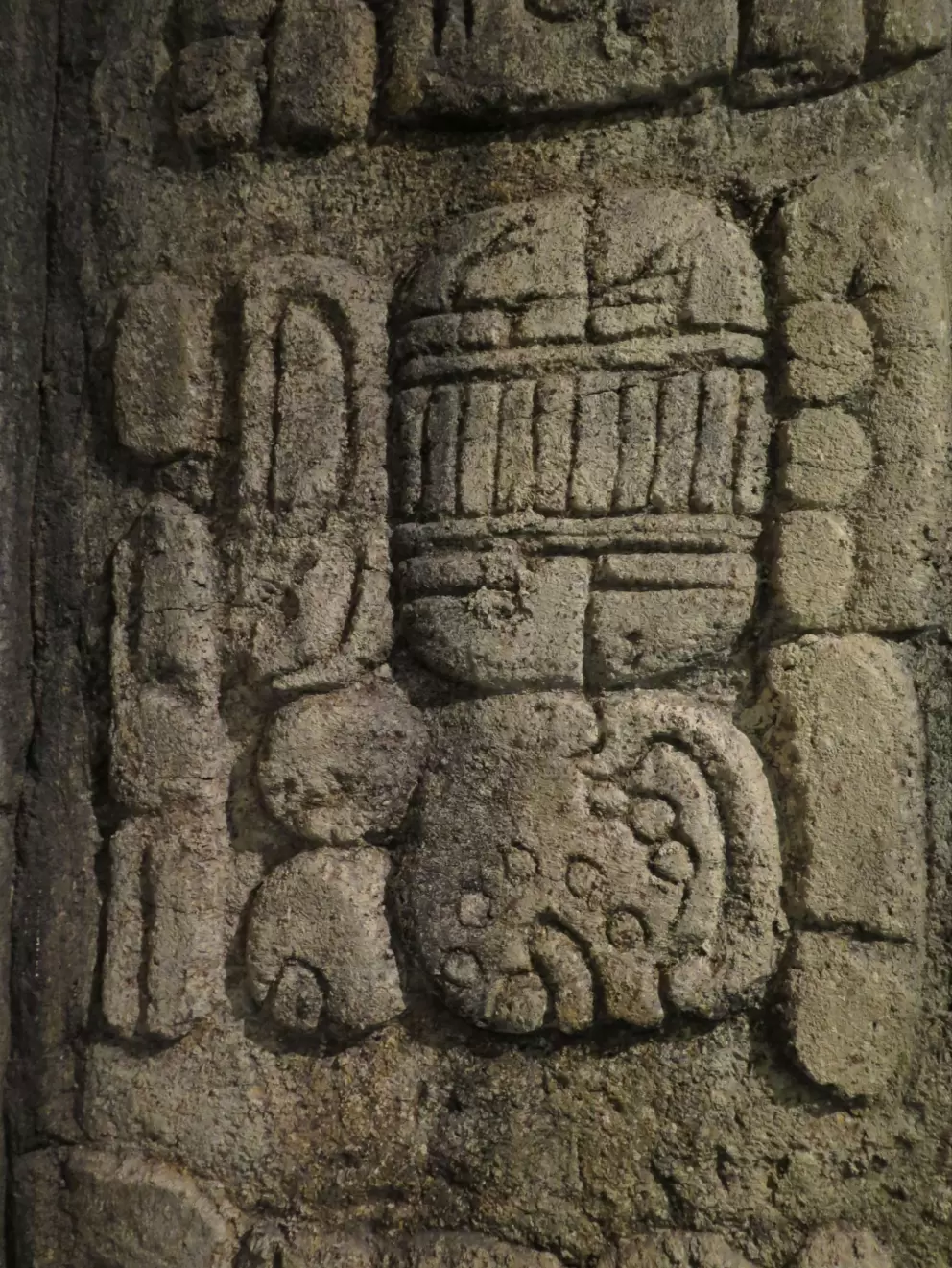 Carvings in the Lost Temple.
