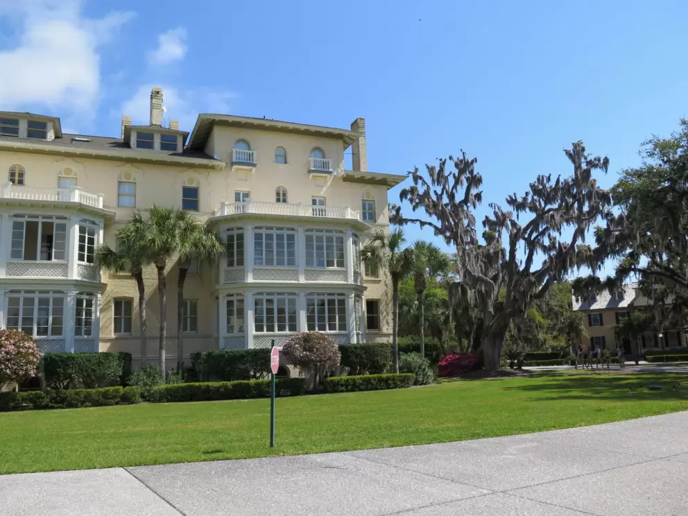 The club hotel.