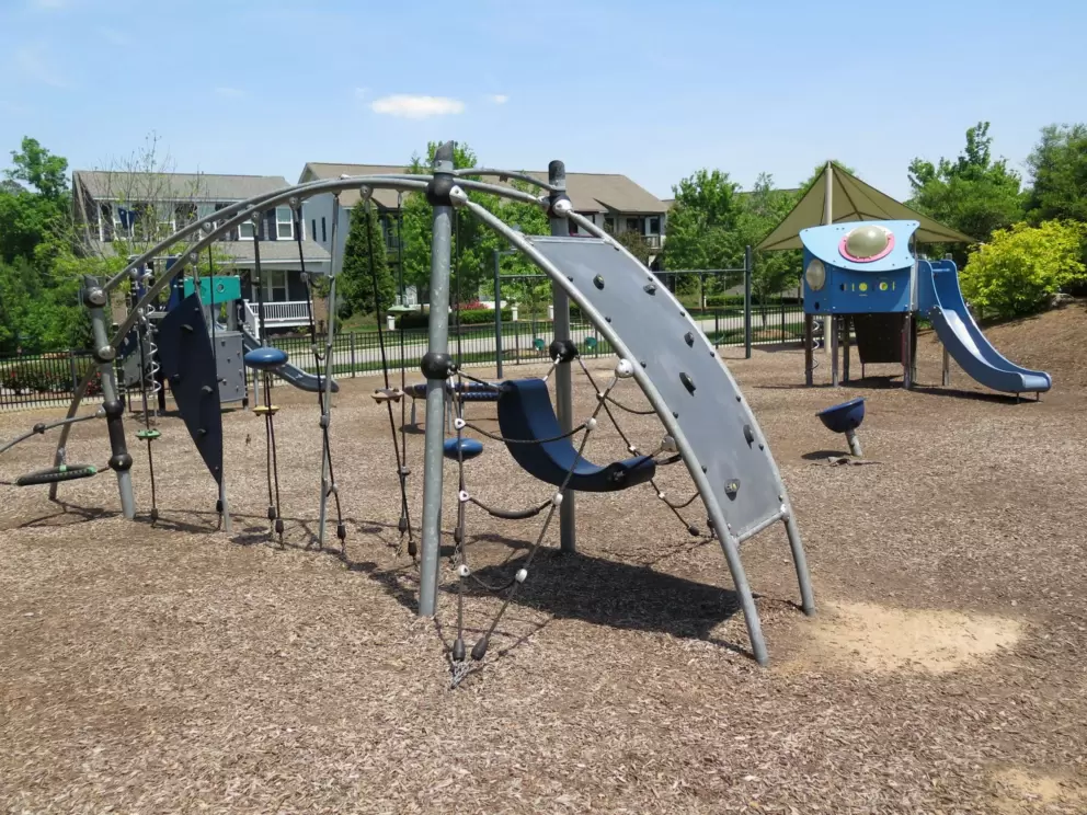 Playground next to the pools.