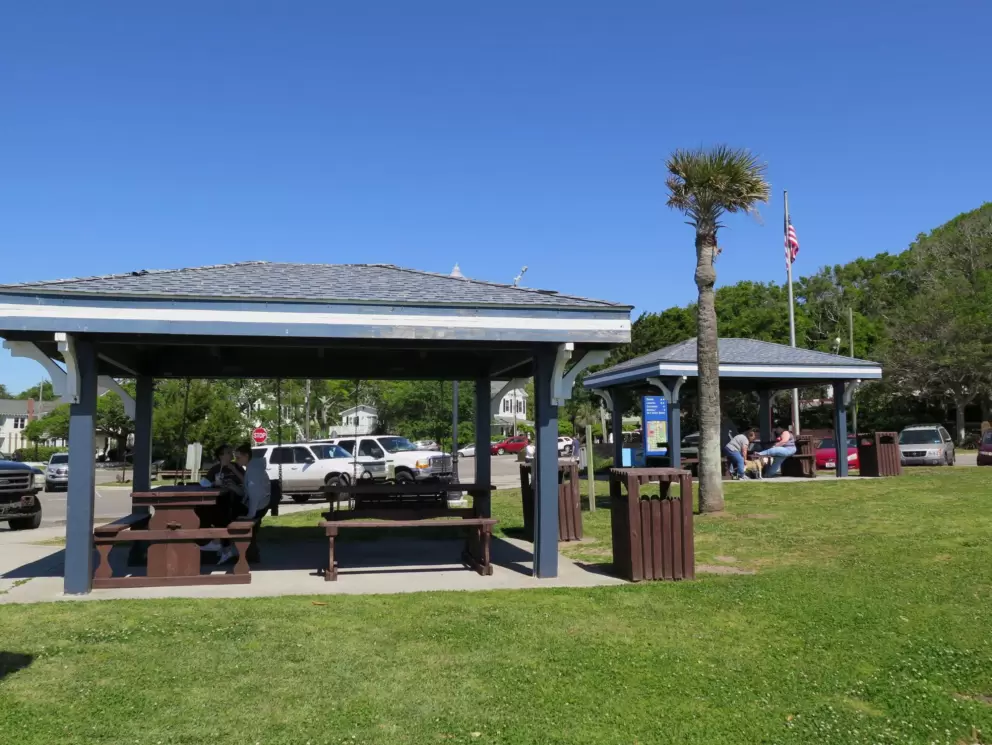 Gazebo at Waterfront Park.