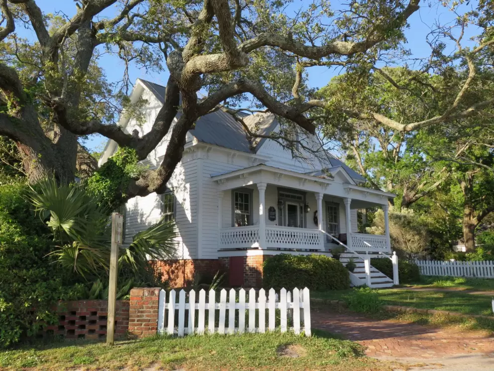 Pretty house on Brunswick Street.