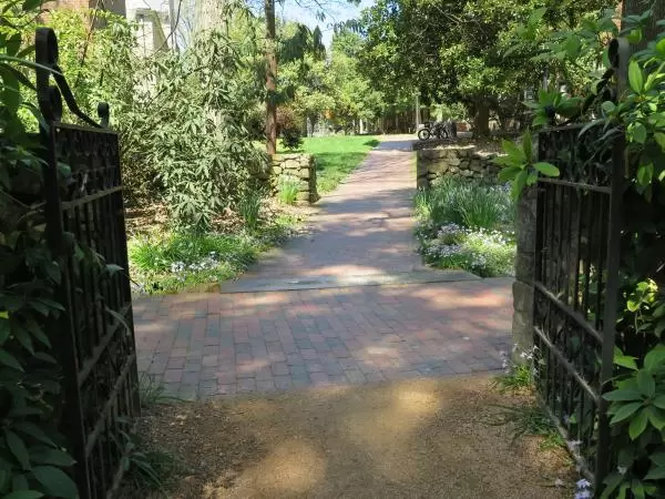 Welcoming gate.