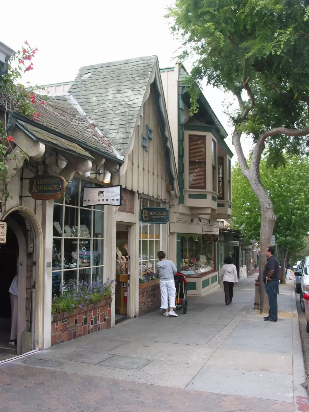 Charming storefronts.