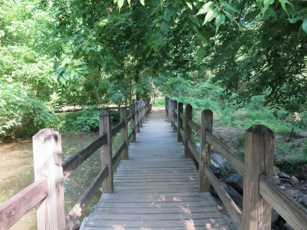 Bridge by the mill.