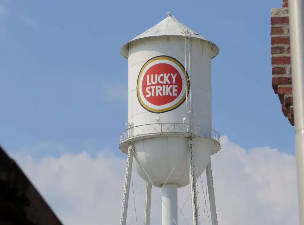 Lucky Strike tower.