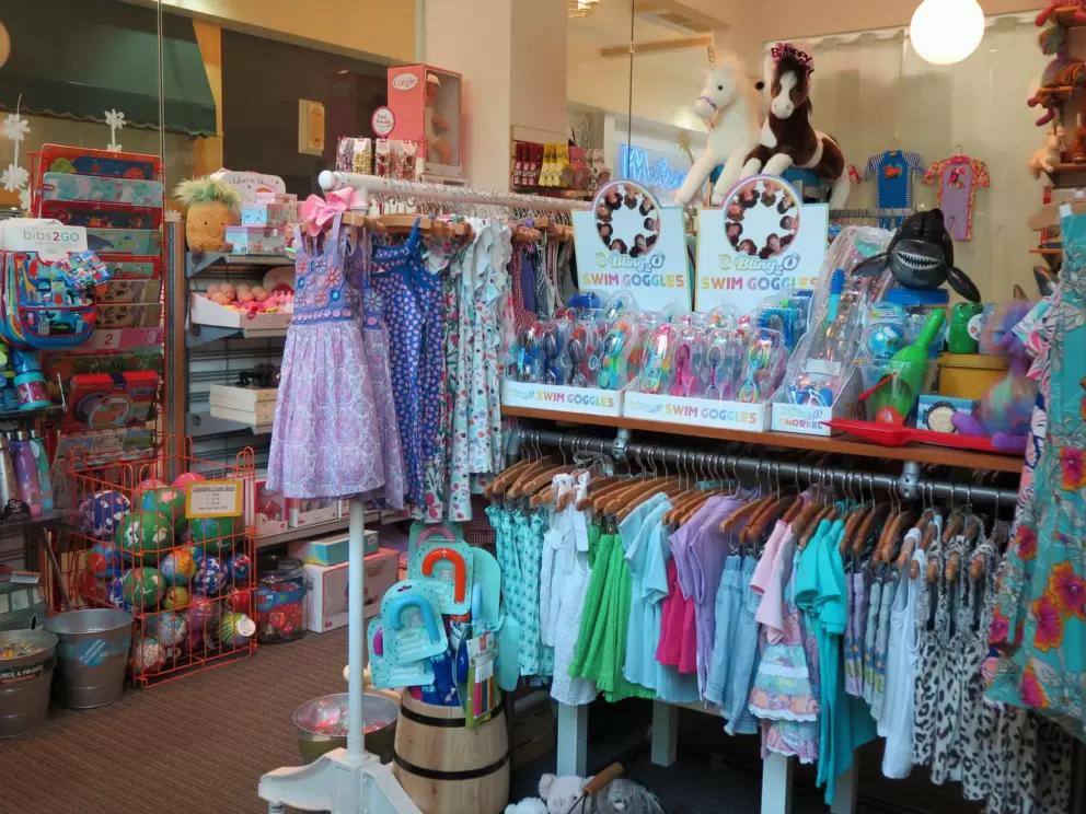 Glee Kids has kid's clothes and toys.