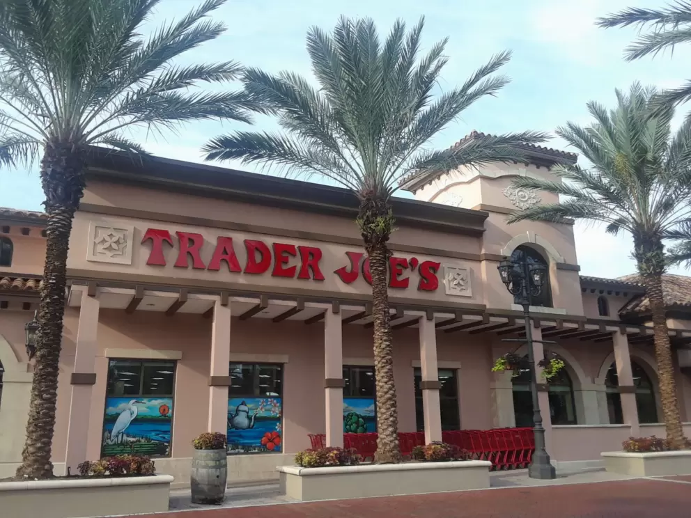 The Trader Joe's, across Sand Lake Road, has beautiful landscaping, and of course, amazing groceries!