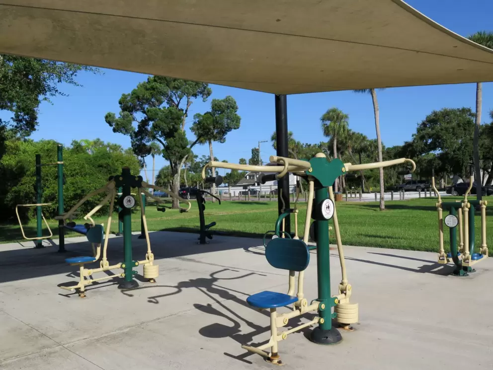 Workout station.