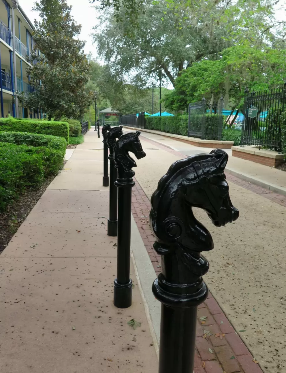 I love these horse poles.