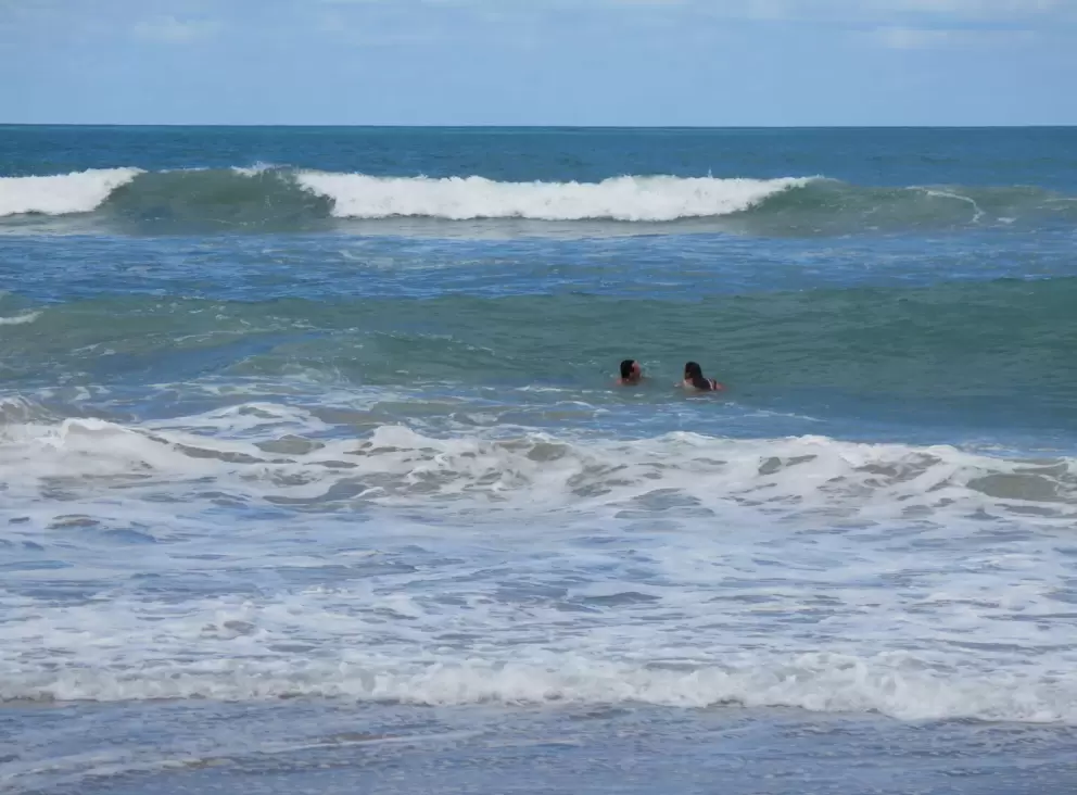 Swimmers.