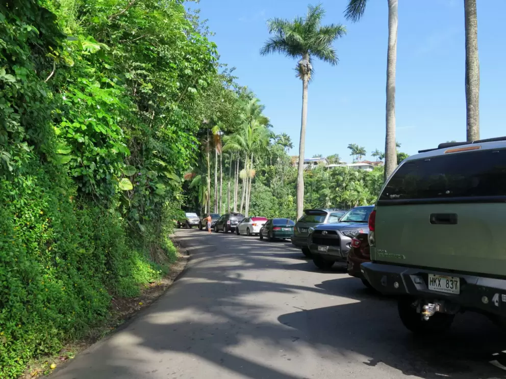 The parking situation is a little tricky...