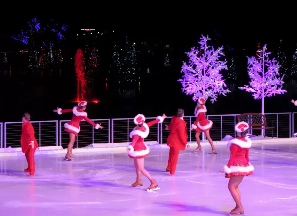 Skating show.