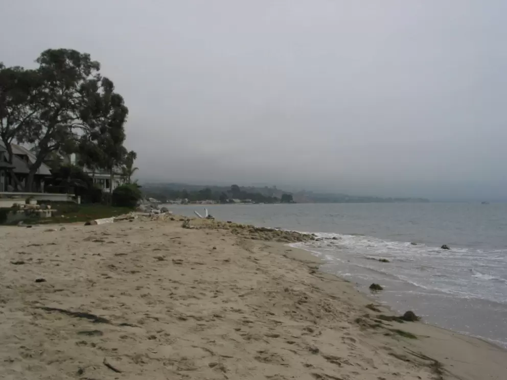 Looking to the east.