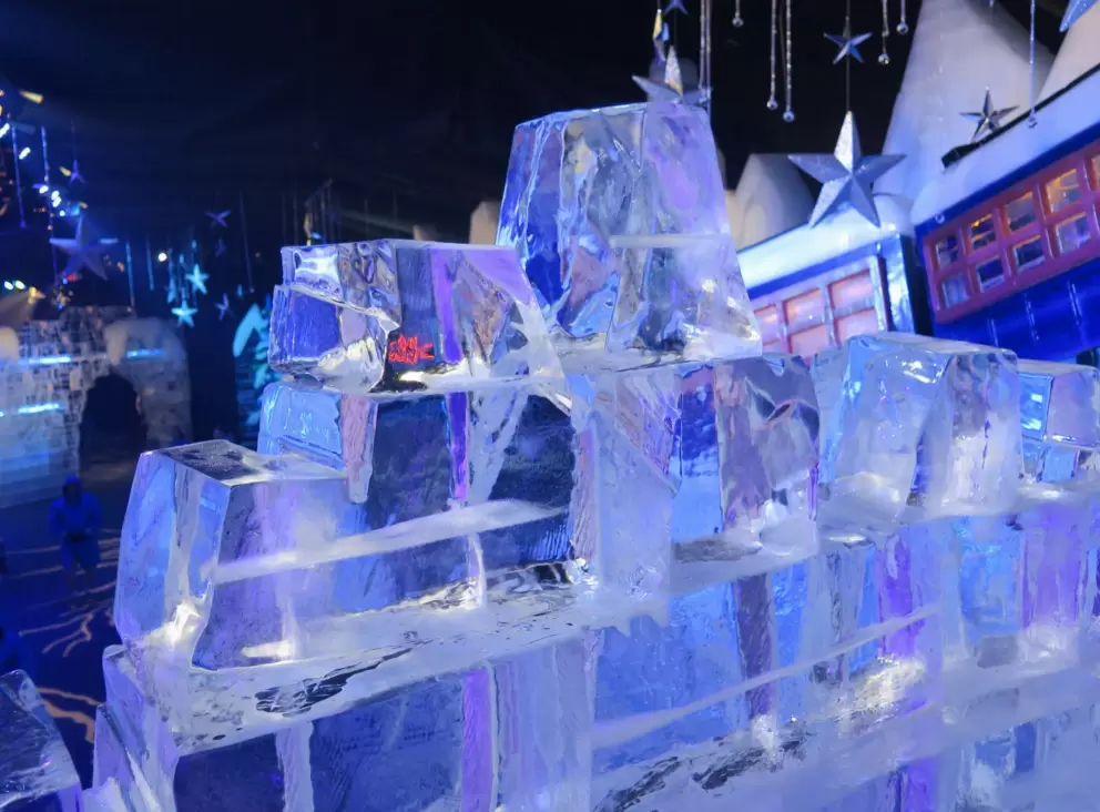 Chunks of ice. I love these!