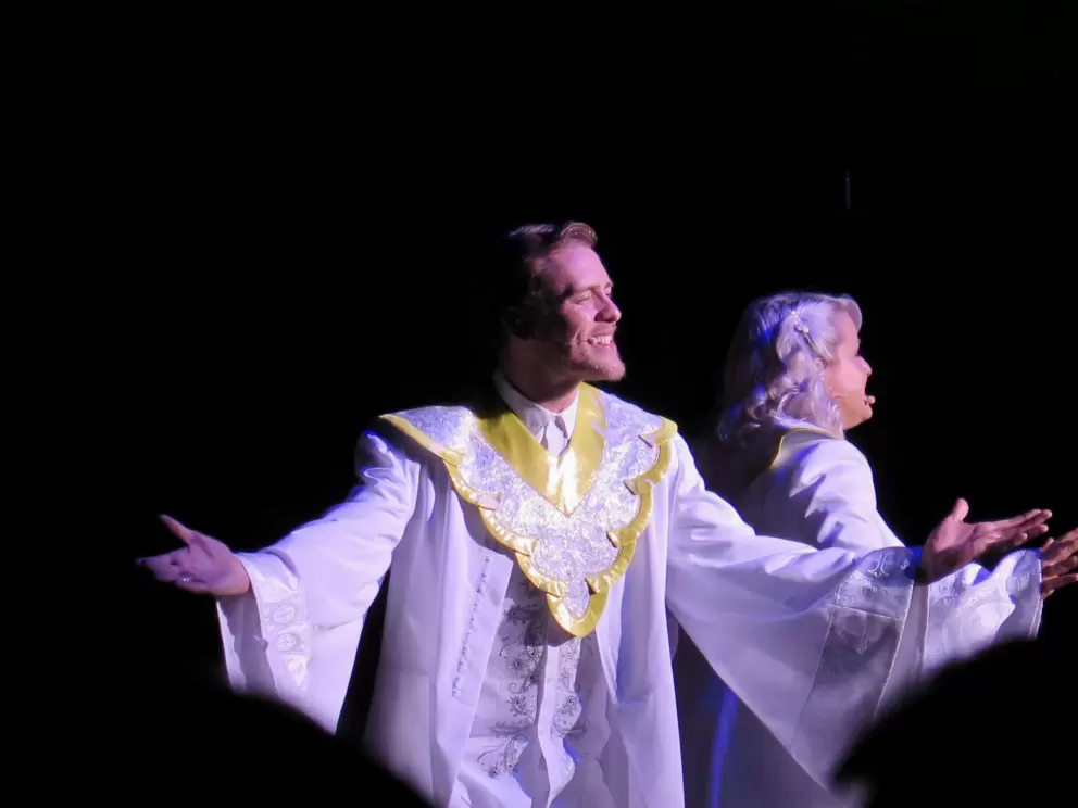 Singers, in the O Wondrous Night show.
