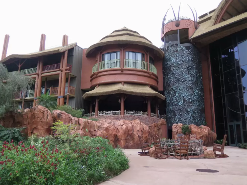 The architecture is calming.