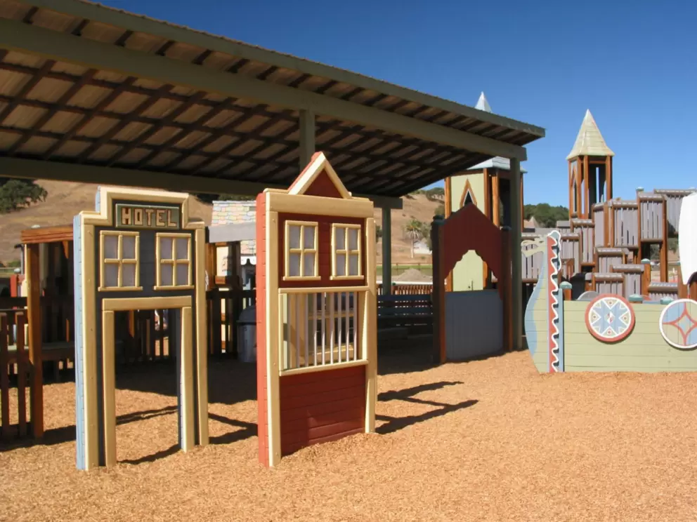 Wild west town.