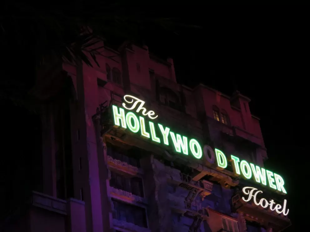 Hollywood Tower Hotel, where Tower of Terror ride is located!