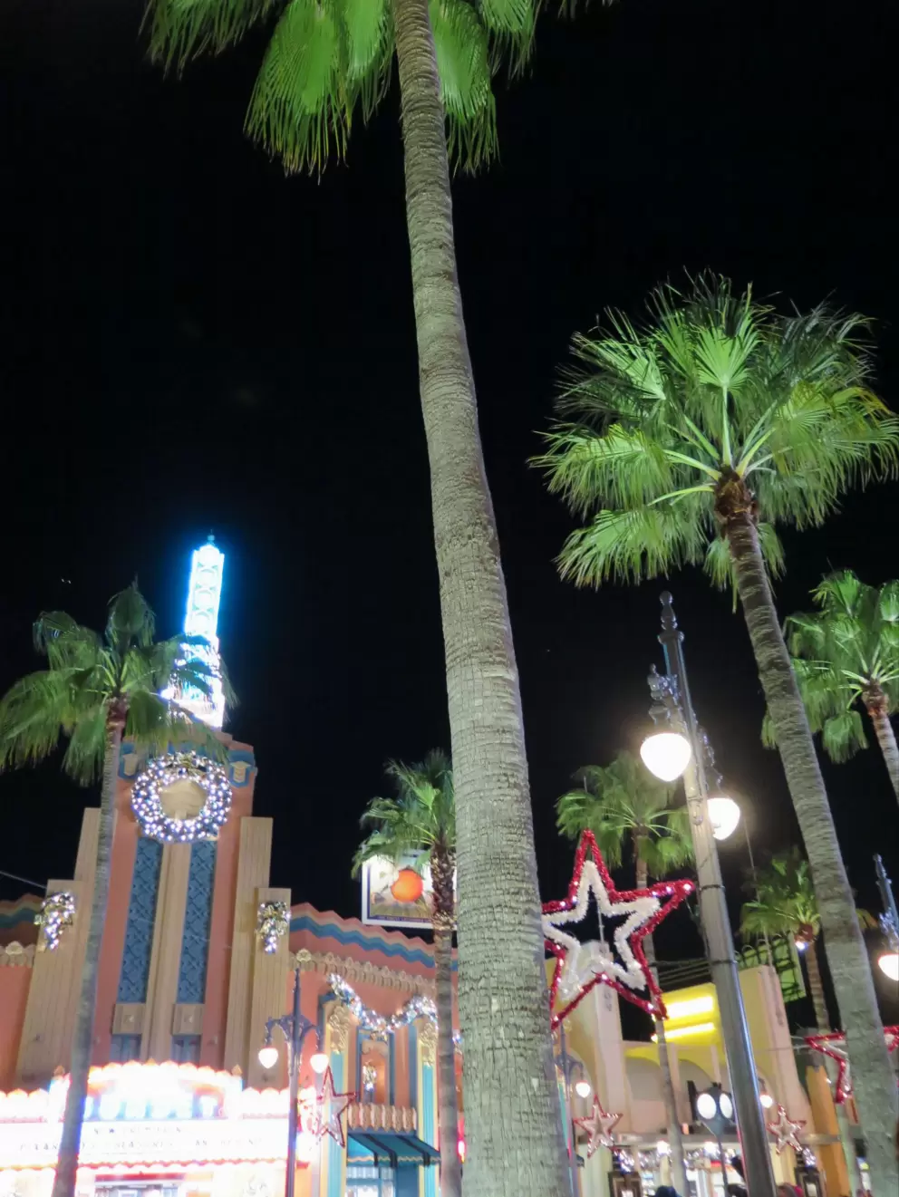 Palm trees and Art Deco buildings!