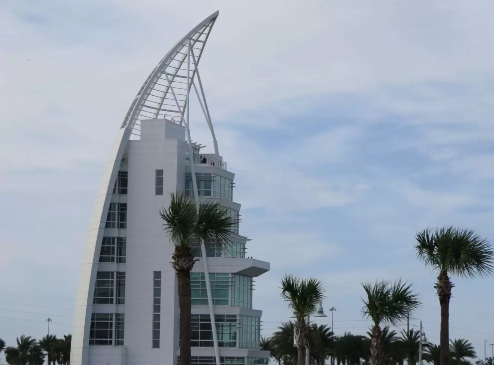 Exploration Tower has awesome architecture.