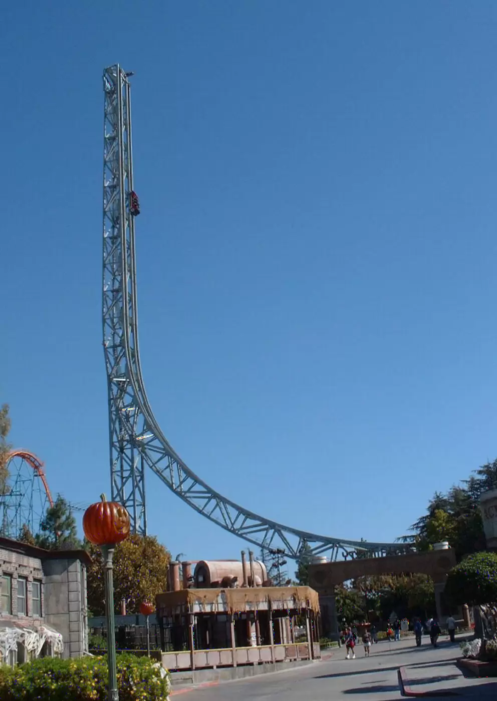 Superman ride, from the side.