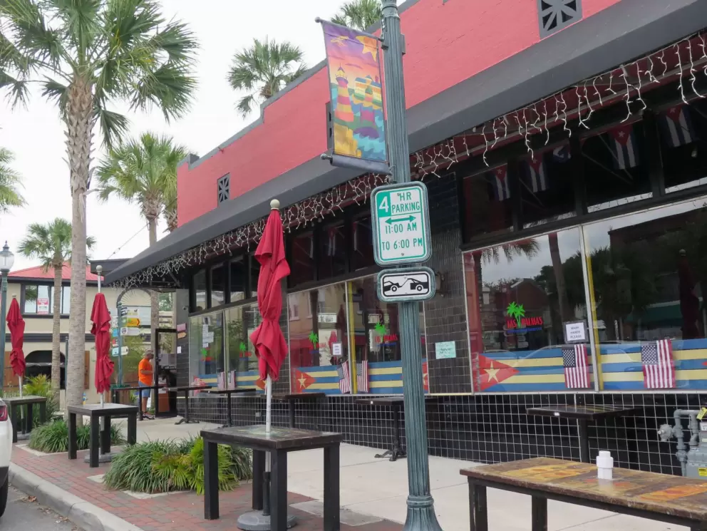 Las Palmas Cuban Cafe.