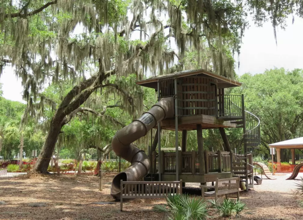 Awesome tall playground!