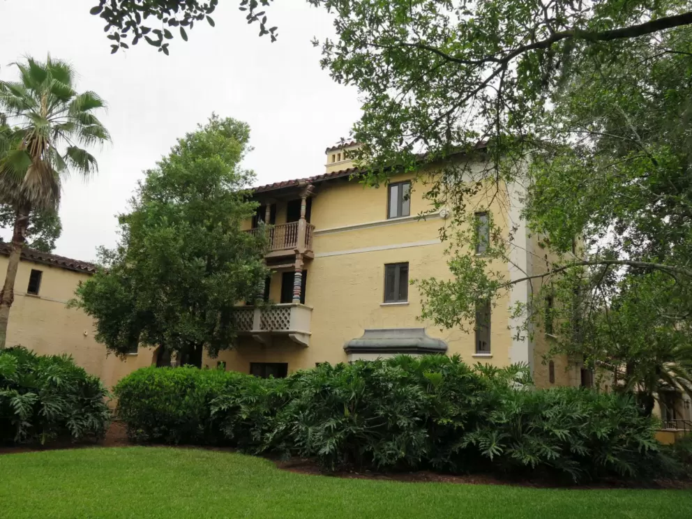 Building on campus near Fairbanks Ave.