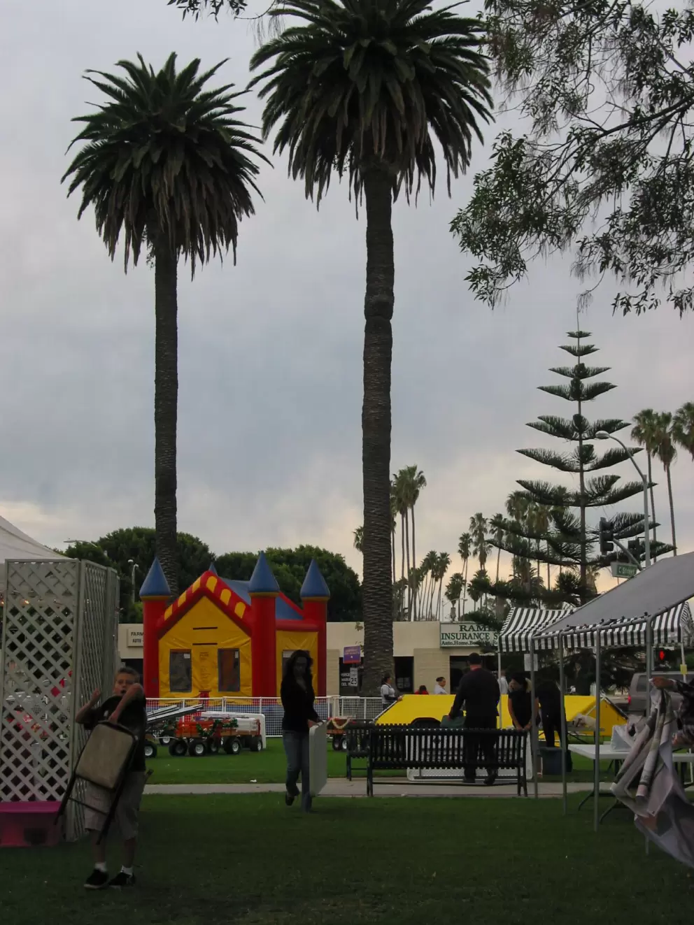 Festival at Plaza Park.