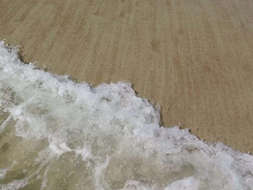 The sand has such a fantastic pattern!