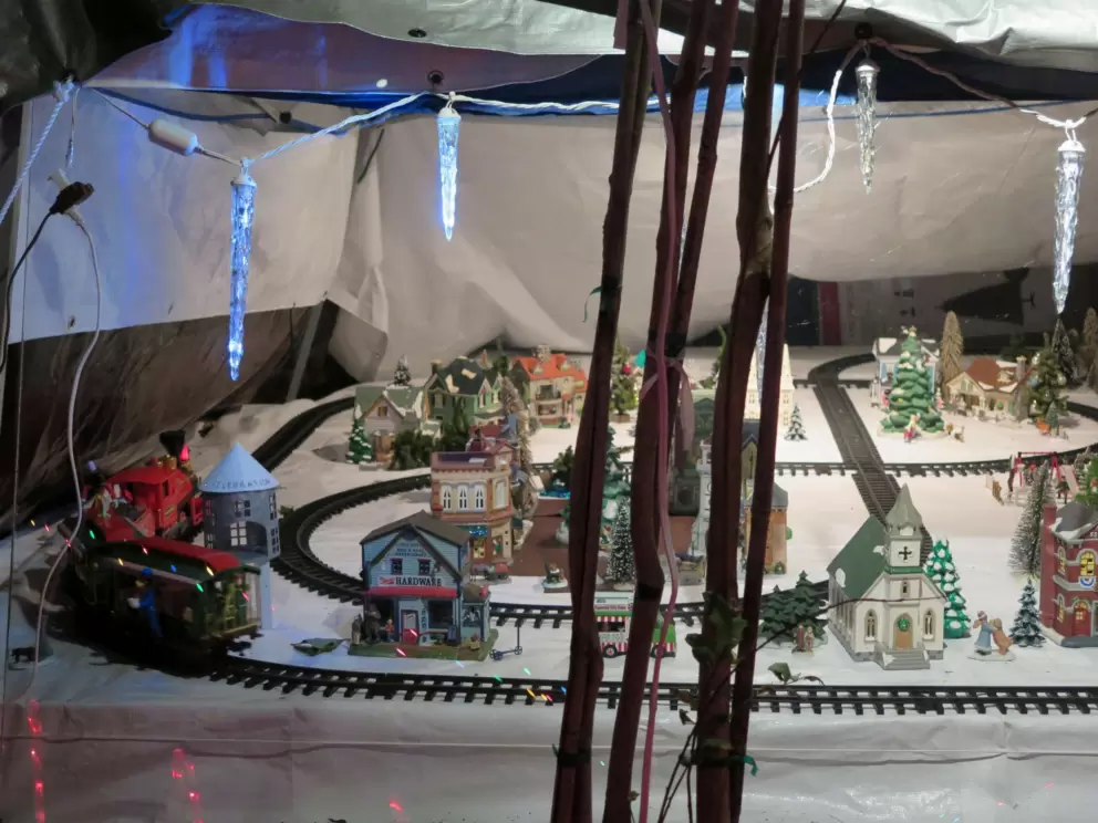 Train set of Celebration.
