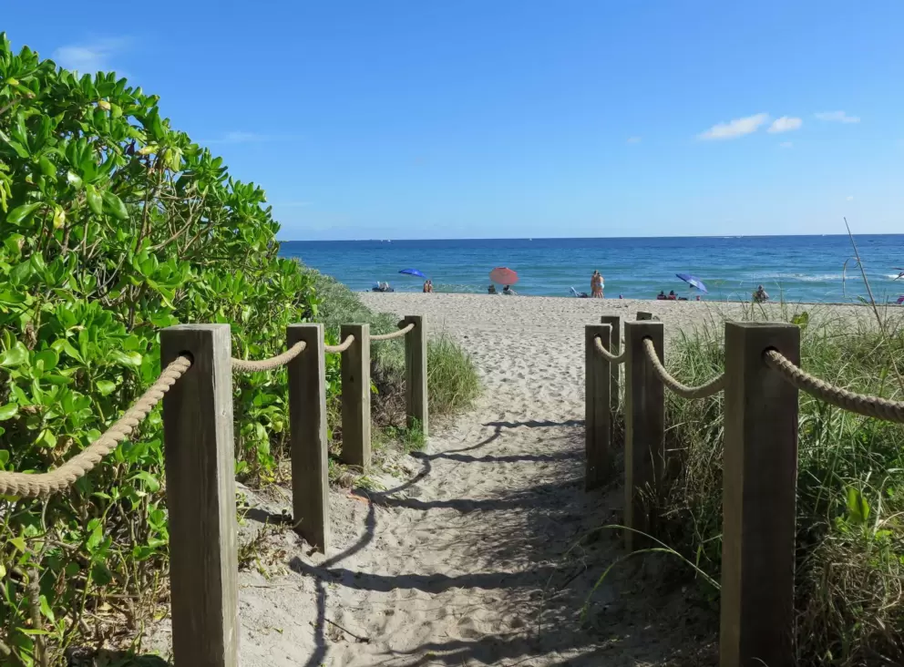 Gorgeous view of South Beach.
