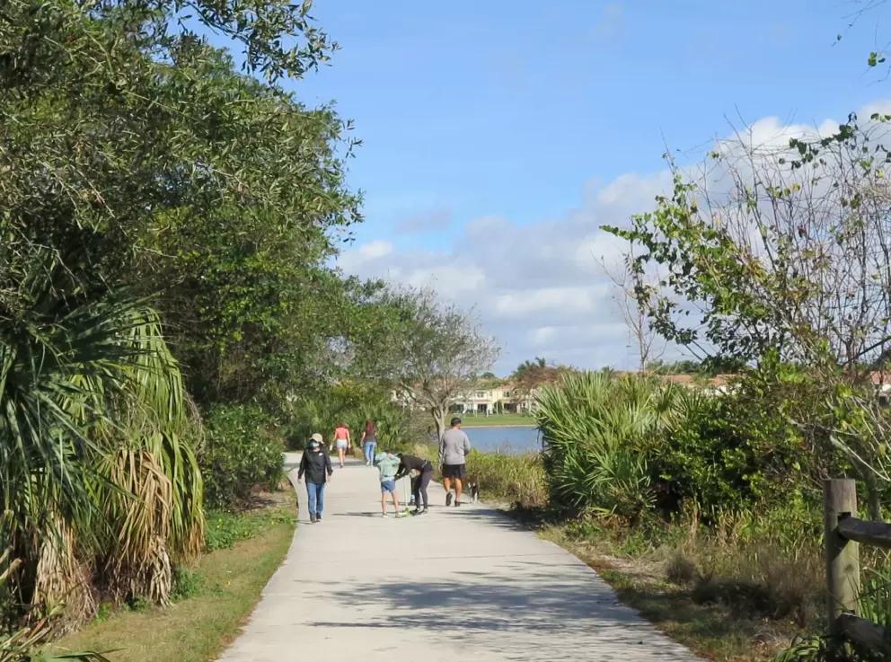 Weekend morning on the trail.