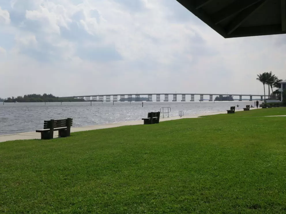Benches with a view.