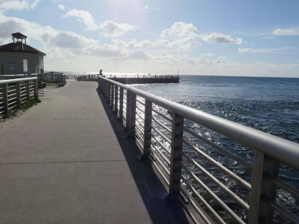 The pier.