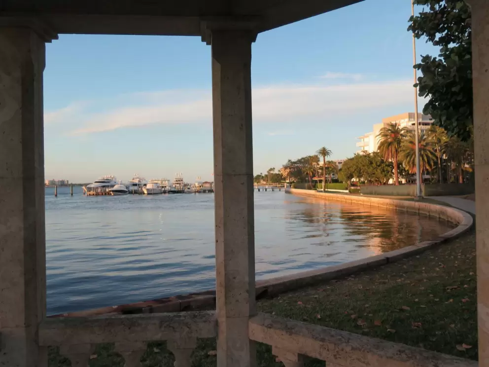 View from the gazebo.