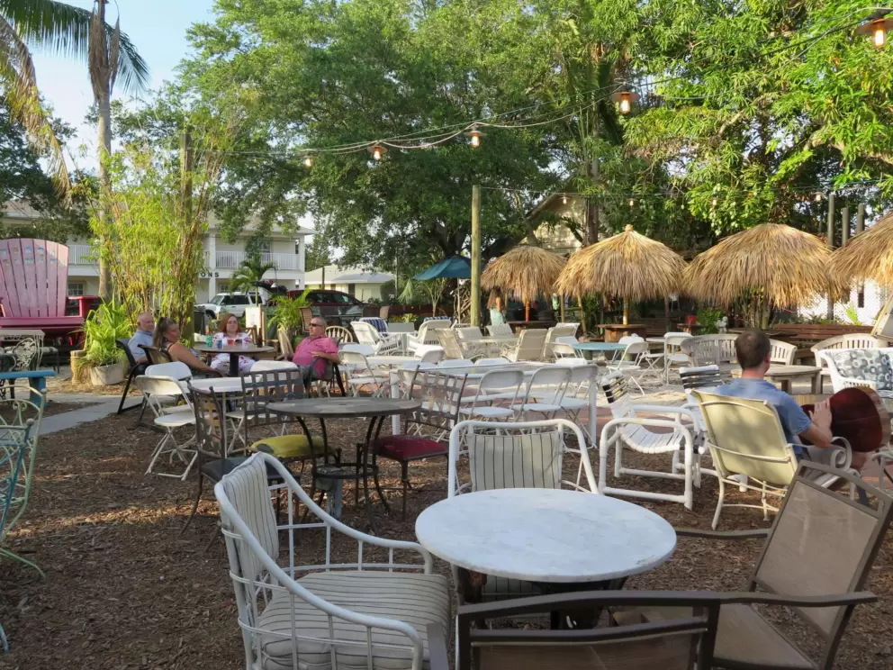 There is plenty of seating at Terra Fermata. 