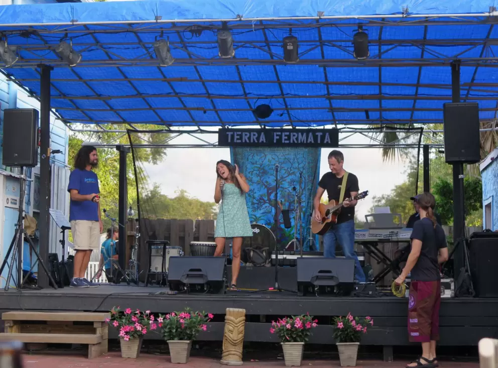 Awesome open mic night at Terra Fermata.