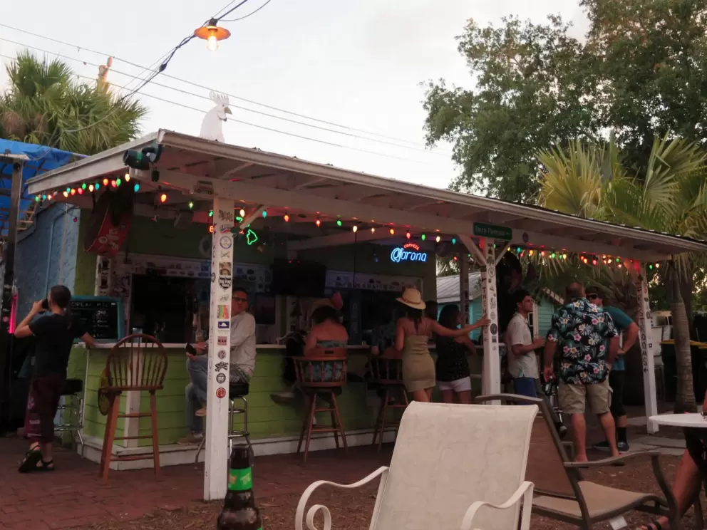 The bar at Terra Fermata.