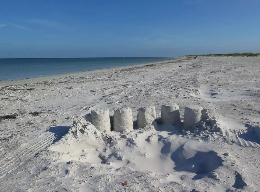 Sand castles!