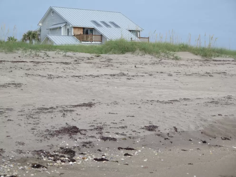 A beach house.
