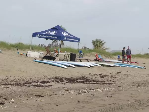 Surfers for Autism event.