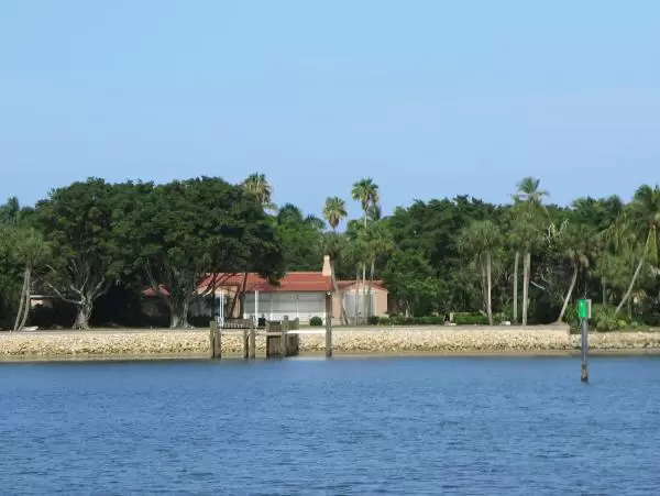 Looking across the intracoastal.