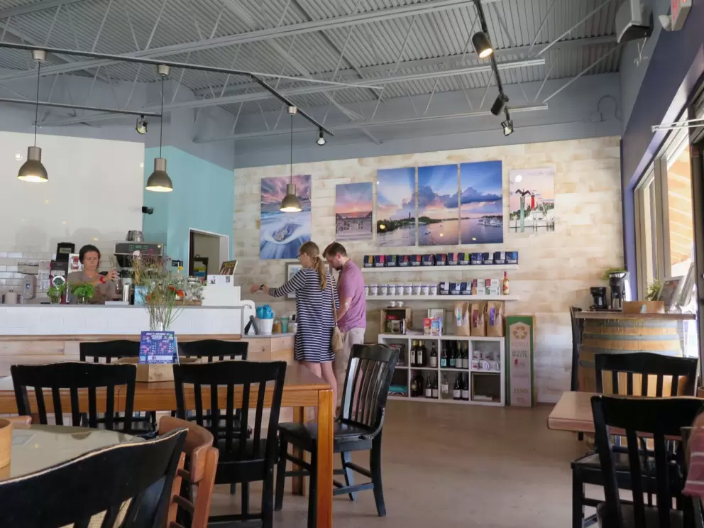 Oceana Coffee Cafe- a good place to go after your walk.