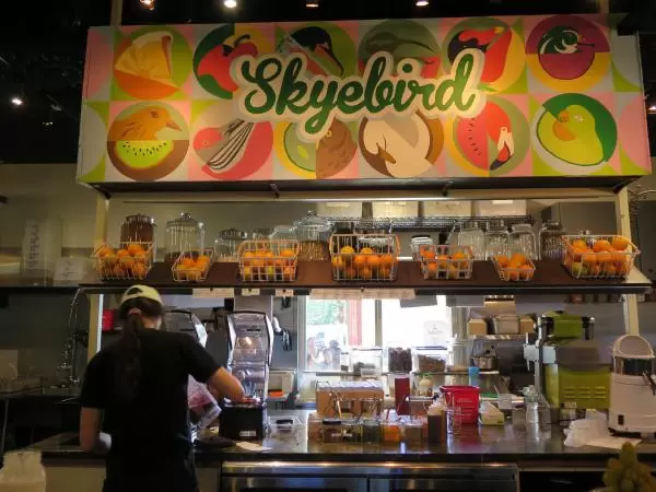 Juicer place inside East End Market.