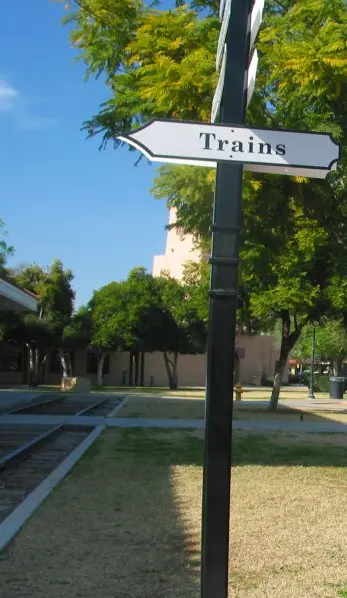 Mini trains rides!