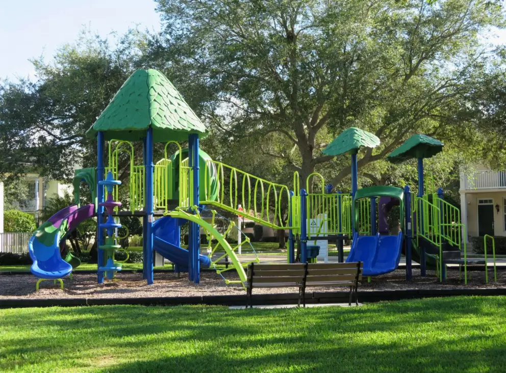 Large play structure.