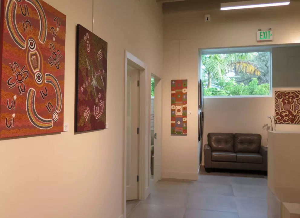 Lighthouse ArtCenter Gallery &amp; 2D Studio is a lovely space.