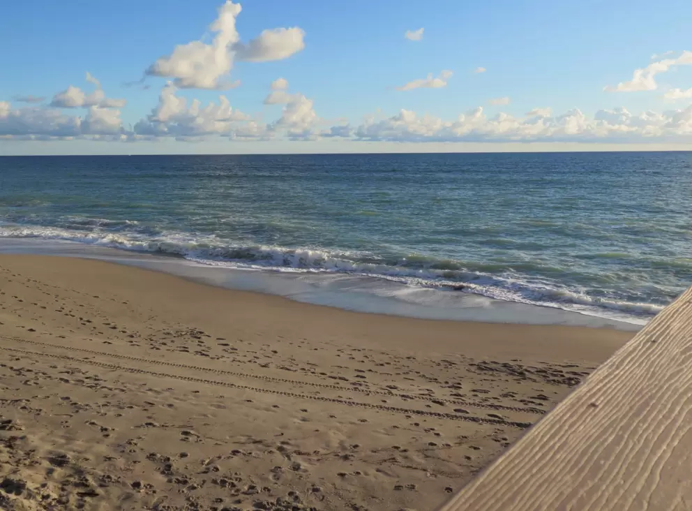 Perfect sand and water!